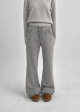 [MADE] Shaman Stripe Bootcut Banding Pants