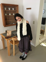 Movi Fluffy Fine Wool Muffler (4 Colors)