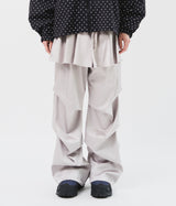 (W) Flow Satin Skirt Pants (2color)