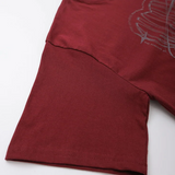 フェイスハートボクシーフィット半袖Tシャツ