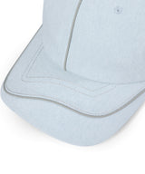 26SS★ Two visor denim cap