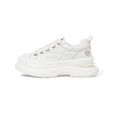 KILLWINNER Lihuo Series Canvas Shoes, White, Thick-Soled Casual Shoes, Couple Style