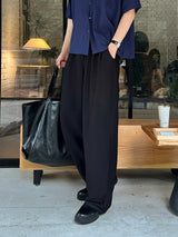 [SET] LMN Martin Air Cool Oversized Linen Shirt + Niel Natural Pintuck Linen Pants