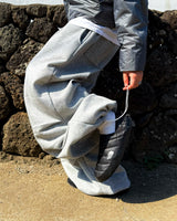 Real Wide Two-Tuck Napping Balloon Pants