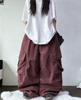 ペールオーバーカーゴパンツ💚🪵6COLOR