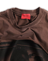 イリュージョン ブラウン ディストレスト Tシャツ