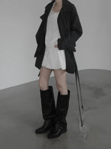 Arne Shawl Low Trench Coat