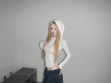 laconic hoodie zip-up(2 color)