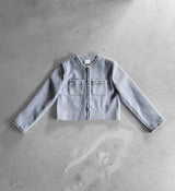Arok Crop Tweed Jacket