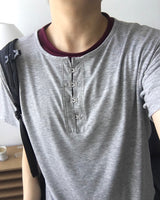 Clo Layered Buckle Short Sleeve T