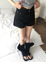 Confi Rivet Cotton Shorts