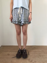 Floral Frill Shorts (2color)