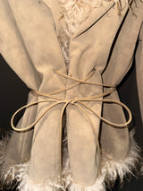 LINE SHEARLING JACKET