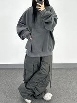 shirring strap cargo pants