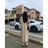 ネルスティッチロングドレス