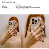 Shell Beads Keyring