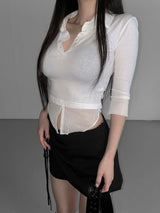 shirring formal skirts(2 color)