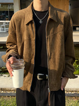 Fidel Seam Suede Jacket (3 colors)