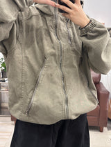 CATION DIAGONAL LINE HOODIE JUMPER