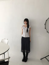 ローレンストライプスカート (2 colors)