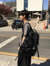 クァイピグメントウォッシュ加工半袖Tシャツ