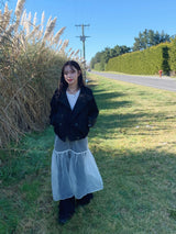 Swan Golji Frill Banding Pants (3c)