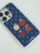 red apples case (silver) 