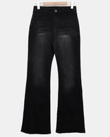 (Denim) Ranon High-Waist Bootcut Pants