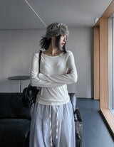[U-BASIC] Riato Brushed Uneck Long Sleeve