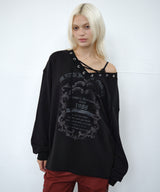 v strap mtm (black)