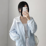 Hoodie Coloring Hooded Zip-Up Windbreaker (3 colors) 