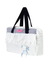 dot lace shoulder bag