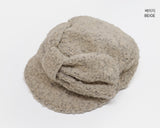 Jaei Ribbon Teddy Fleece Hat