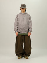 AND Pin-tuck Balloon Pants