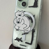 [MagSafe card tok]アストックオブツーキャット