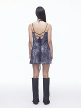 Denim Print Mesh OPS(BK)