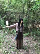 プルーレイヤードワンピース