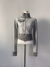 Soreno fluff zip-up (2color)