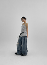 [MADE] Perotti Frill Layered Sleeveless