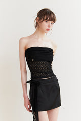 ジェイドミニスカート black