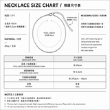 アンバーゴールドネックレス