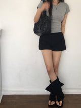 Confi Rivet Cotton Shorts