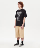 SKELETON GOTH LOGO TEE