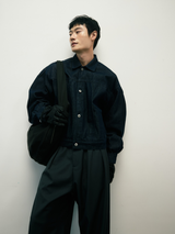 JT3 Structured Stitch Denim Jacket
