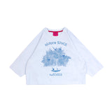 Wide crop Eden Tree Reglan Short-Sleeved T-shirt (FOR WOMAN) _SYS7TS58SB