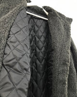 Le Hairi Half-Neck Quilted Coat (2 Colors)