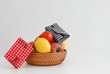 Gingham Mini Pouch - Black