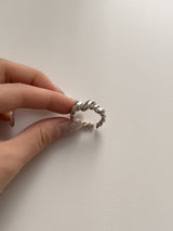 Twisted Layered Bold Ring