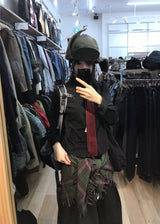 ストライプブレンドシャツ