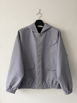 Fancy windbreaker hood jacket